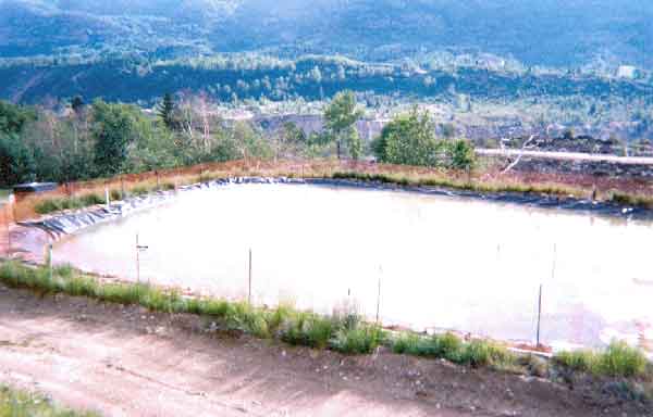 first anaerobic bioreactor before reconstruction